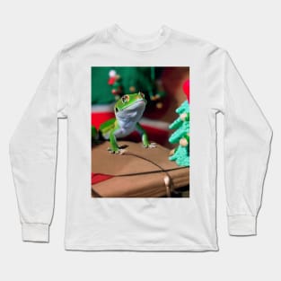 Gecko Christmas Long Sleeve T-Shirt